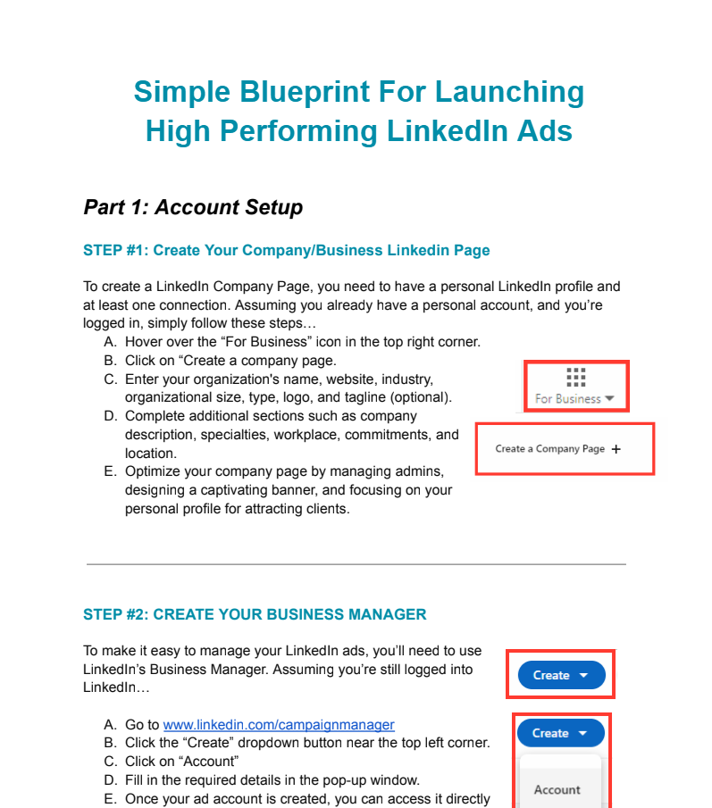 LinkedIn Blueprint PDF